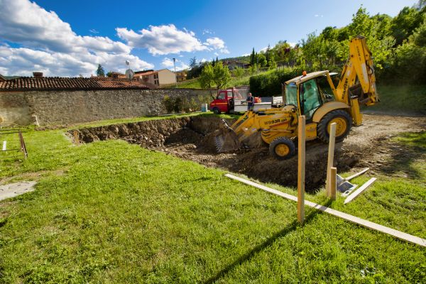 Basement Excavation in Milton