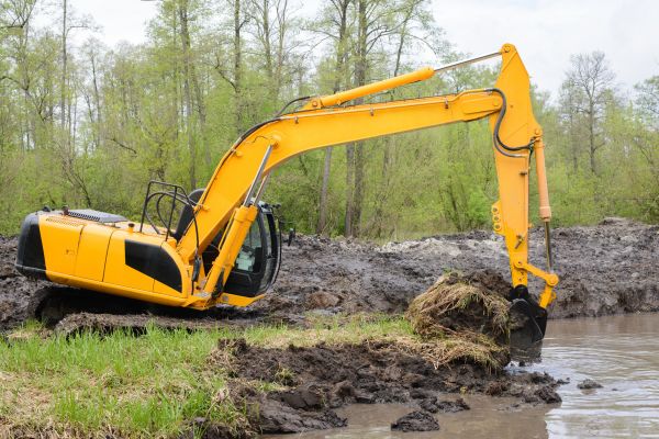 Pond Excavation in Milton