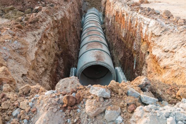 Pipe Excavation in Milton