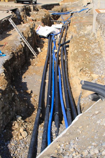 Wiring Trenching in Milton