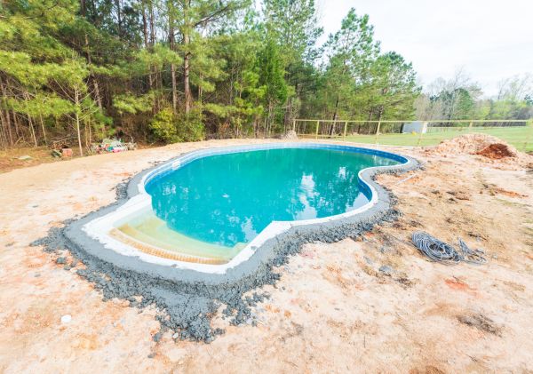 Cost of Pool Landscape Leveling in Milton