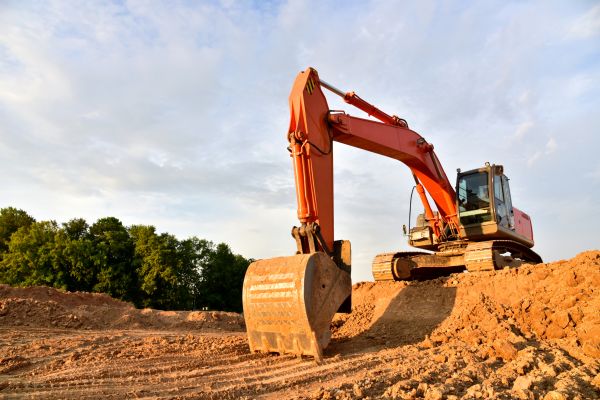 Construction Excavation in Milton