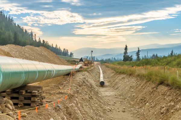 Pipeline Excavation in Milton