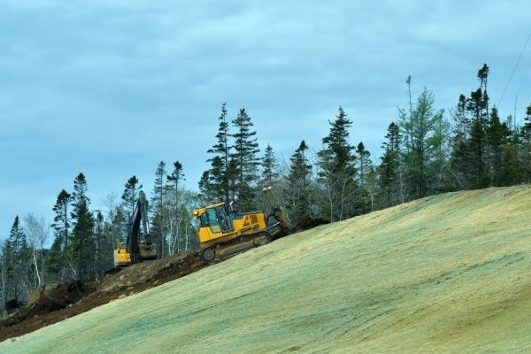Hill Excavation in Milton