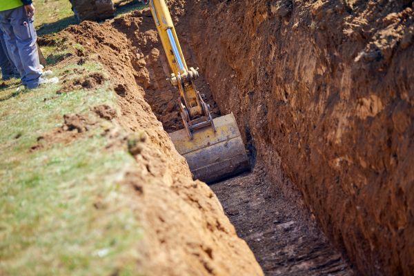 Ditch Cutting in Milton