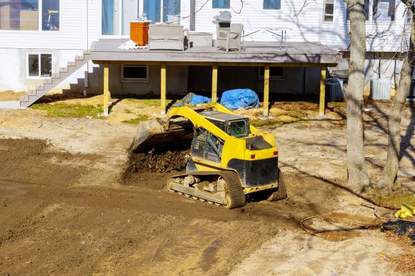 Backyard Grading Service in Milton