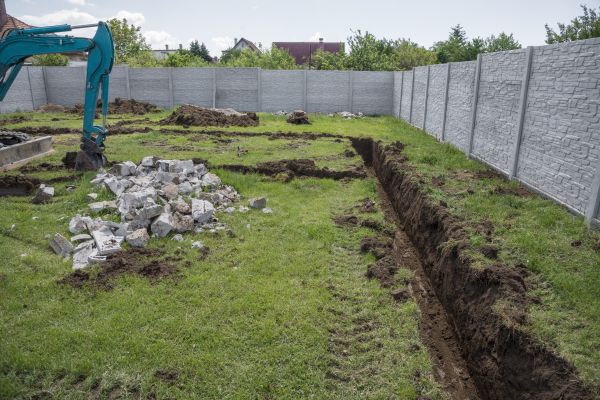 Footer Trenching in Milton