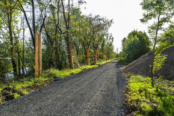 Dirt Road Construction in Milton