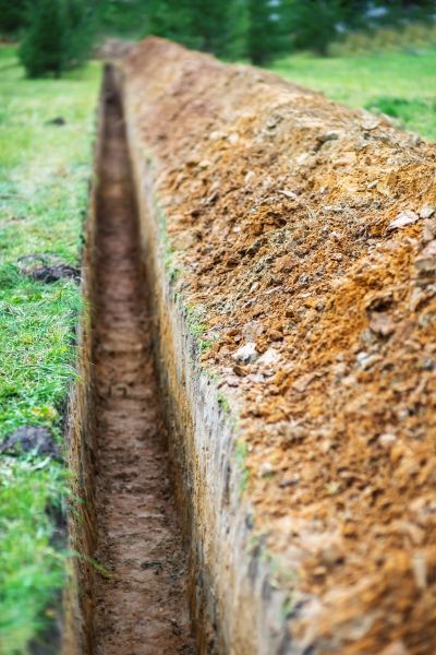 Power Line Trenching in Milton
