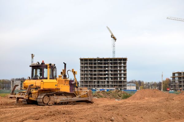 Construction Site Grading in Milton
